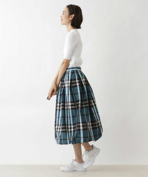 NEMIKA / ネミカ ミニ・ひざ丈スカート | チェックバルーンスカート【NEMIKA】 | 詳細2
