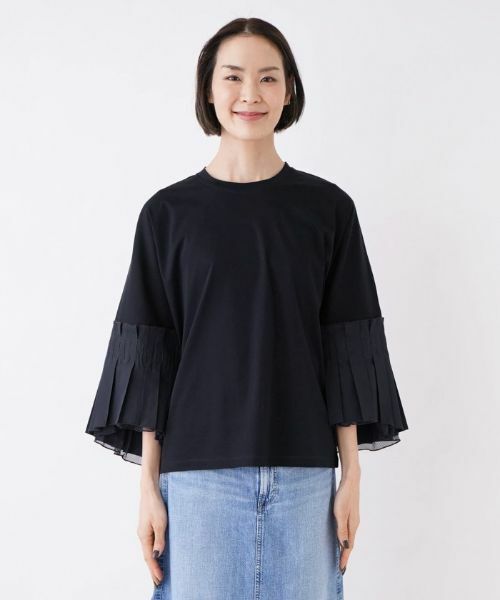 NEMIKA / ネミカ カットソー | 切替ベルスリーブカットソー【NEMIKA】 | 詳細10