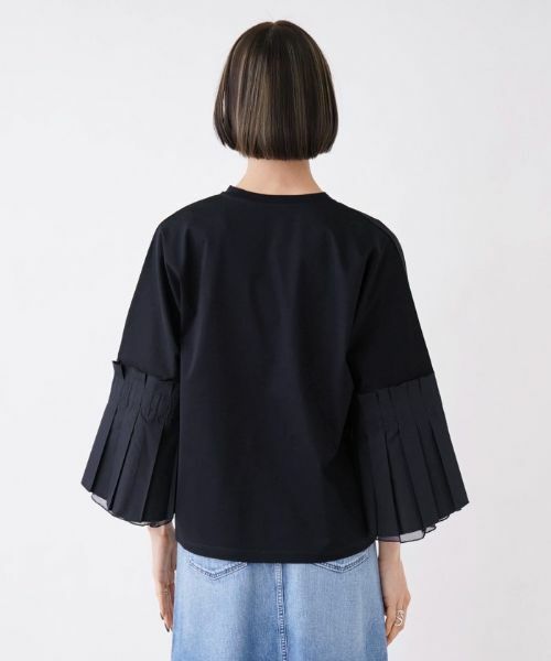NEMIKA / ネミカ カットソー | 切替ベルスリーブカットソー【NEMIKA】 | 詳細12