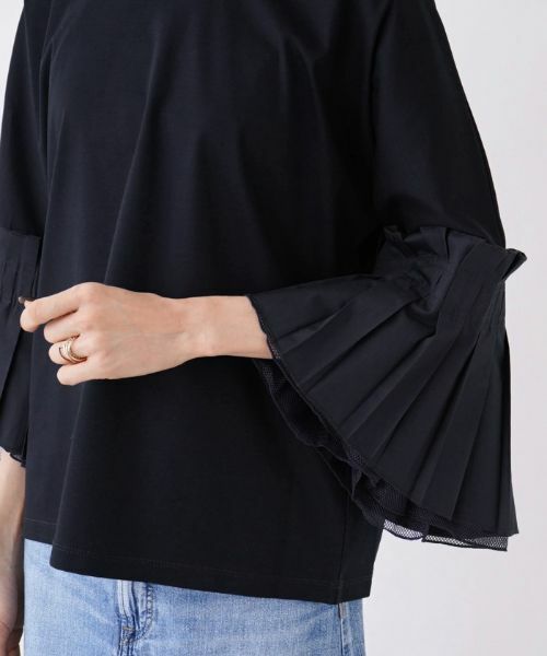 NEMIKA / ネミカ カットソー | 切替ベルスリーブカットソー【NEMIKA】 | 詳細15
