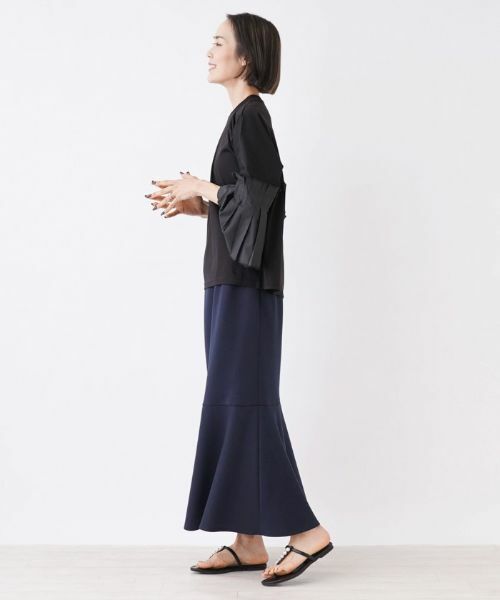 NEMIKA / ネミカ カットソー | 切替ベルスリーブカットソー【NEMIKA】 | 詳細2