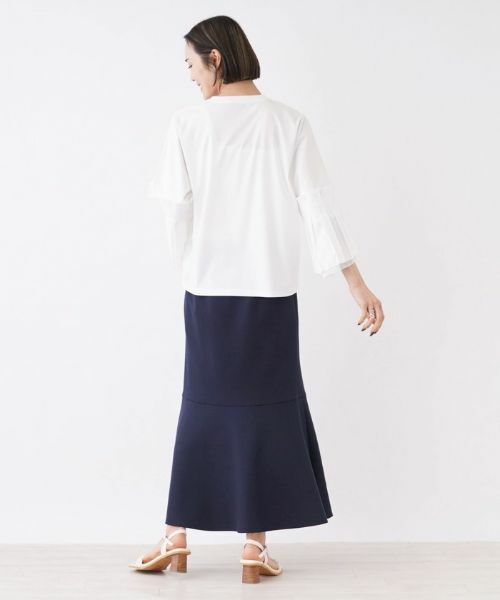 NEMIKA / ネミカ カットソー | 切替ベルスリーブカットソー【NEMIKA】 | 詳細6