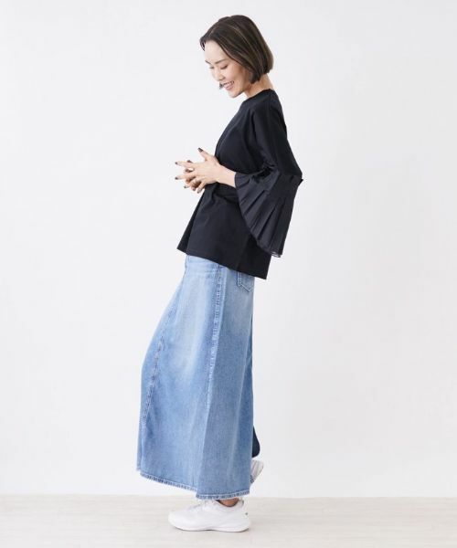 NEMIKA / ネミカ カットソー | 切替ベルスリーブカットソー【NEMIKA】 | 詳細8