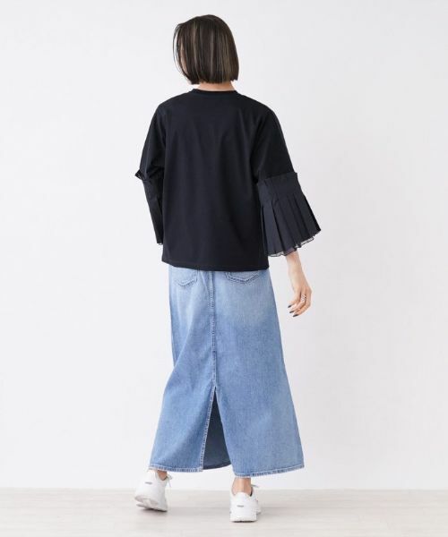 NEMIKA / ネミカ カットソー | 切替ベルスリーブカットソー【NEMIKA】 | 詳細9