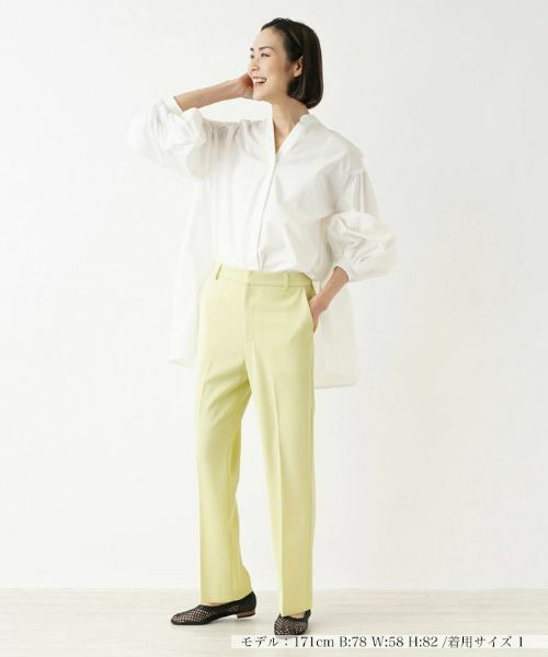 NEMIKA / ネミカ その他パンツ | ストレッチセンタープレスパンツ | 詳細4