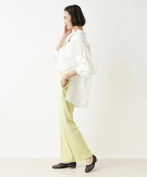 NEMIKA / ネミカ その他パンツ | ストレッチセンタープレスパンツ | 詳細5