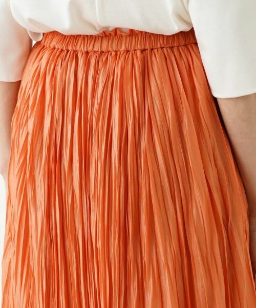 NEMIKA / ネミカ ロング・マキシ丈スカート | ランダムプリーツロングスカート | 詳細8