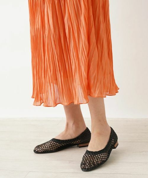 NEMIKA / ネミカ ロング・マキシ丈スカート | ランダムプリーツロングスカート | 詳細9