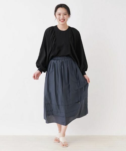 NEMIKA / ネミカ ミニ・ひざ丈スカート | ロングフレアスカート【DONEEYU】 | 詳細1