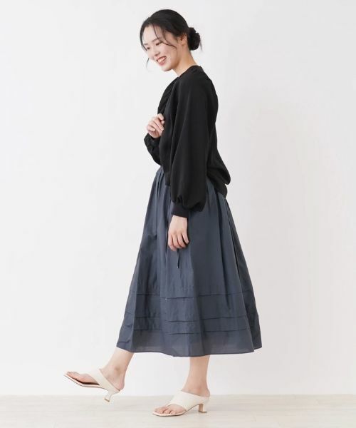 NEMIKA / ネミカ ミニ・ひざ丈スカート | ロングフレアスカート【DONEEYU】 | 詳細2