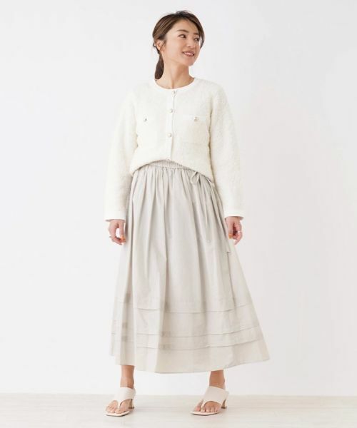 NEMIKA / ネミカ ミニ・ひざ丈スカート | ロングフレアスカート【DONEEYU】 | 詳細7