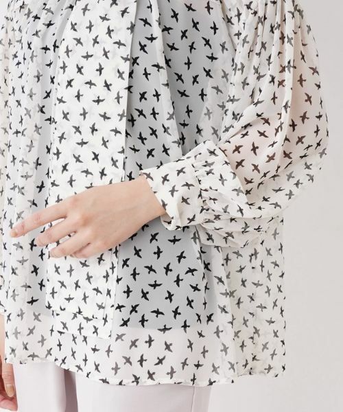 NEMIKA / ネミカ シャツ・ブラウス | プリントボウタイブラウス【NEMIKA】 | 詳細13