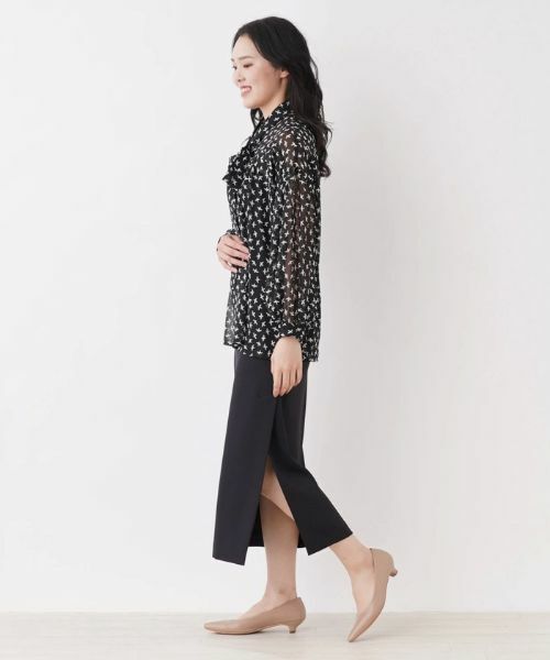 NEMIKA / ネミカ シャツ・ブラウス | プリントボウタイブラウス【NEMIKA】 | 詳細2