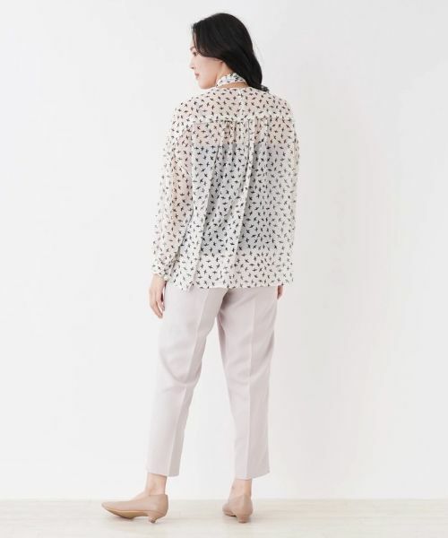 NEMIKA / ネミカ シャツ・ブラウス | プリントボウタイブラウス【NEMIKA】 | 詳細6