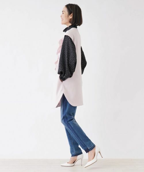 NEMIKA / ネミカ テーラードジャケット | 【セレモニー】フリルロングベスト【NEMIKA】 | 詳細11