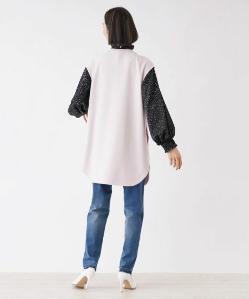 NEMIKA / ネミカ テーラードジャケット | 【セレモニー】フリルロングベスト【NEMIKA】 | 詳細12