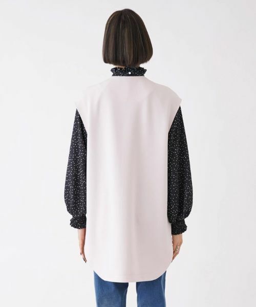 NEMIKA / ネミカ テーラードジャケット | 【セレモニー】フリルロングベスト【NEMIKA】 | 詳細15