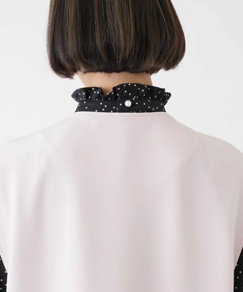 NEMIKA / ネミカ テーラードジャケット | 【セレモニー】フリルロングベスト【NEMIKA】 | 詳細17