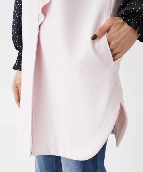 NEMIKA / ネミカ テーラードジャケット | 【セレモニー】フリルロングベスト【NEMIKA】 | 詳細19