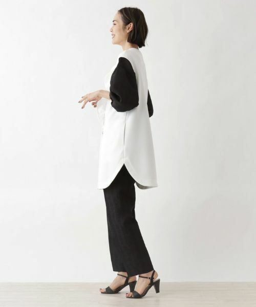 NEMIKA / ネミカ テーラードジャケット | 【セレモニー】フリルロングベスト【NEMIKA】 | 詳細2