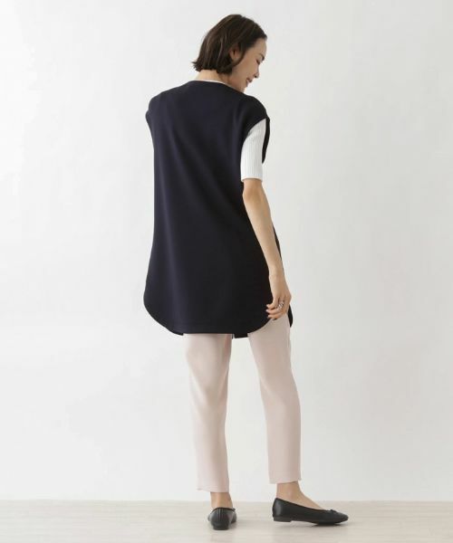 NEMIKA / ネミカ テーラードジャケット | 【セレモニー】フリルロングベスト【NEMIKA】 | 詳細6