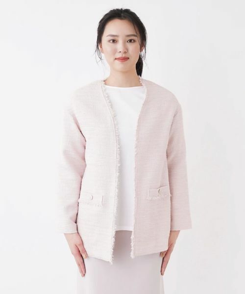 NEMIKA / ネミカ テーラードジャケット | 【セレモニー】ツイードジャケット【NEMIKA】 | 詳細4