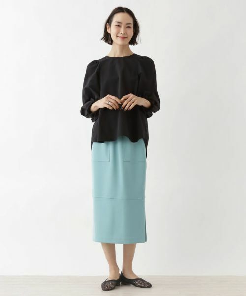 NEMIKA / ネミカ シャツ・ブラウス | 【セレモニー】ボリュームスリーブブラウス【NEMIKA】 | 詳細1