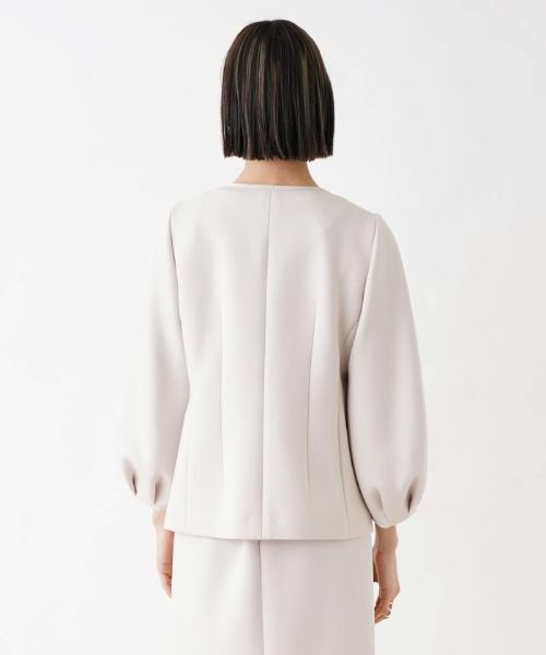 NEMIKA / ネミカ テーラードジャケット | 【セレモニー】ノーカラージャケット【NEMIKA】 | 詳細12