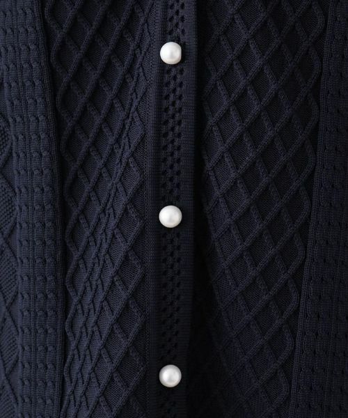 NEMIKA / ネミカ テーラードジャケット | ケーブル柄ニットベスト【NEMIKA】 | 詳細11