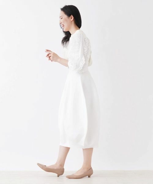 NEMIKA / ネミカ ミニ・ひざ丈スカート | コクーンニットスカート | 詳細2