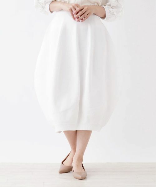 NEMIKA / ネミカ ミニ・ひざ丈スカート | コクーンニットスカート | 詳細4