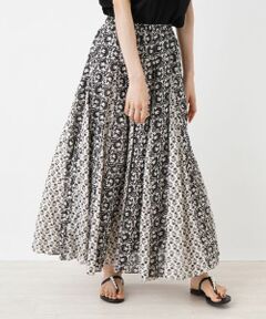 NEMIKA / ネミカ ミニ・ひざ丈スカート | ボタニカル柄ロングスカート【ne Quittez pas】