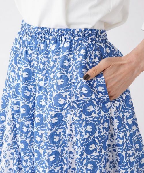 NEMIKA / ネミカ ミニ・ひざ丈スカート | ボタニカル柄ロングスカート【ne Quittez pas】 | 詳細12