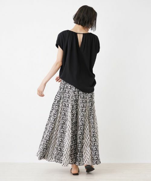 NEMIKA / ネミカ ミニ・ひざ丈スカート | ボタニカル柄ロングスカート【ne Quittez pas】 | 詳細4