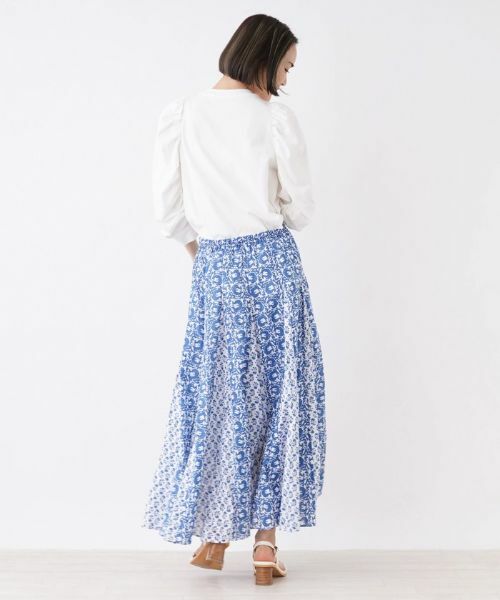 NEMIKA / ネミカ ミニ・ひざ丈スカート | ボタニカル柄ロングスカート【ne Quittez pas】 | 詳細7