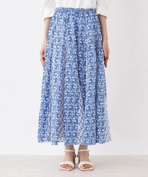 NEMIKA / ネミカ ミニ・ひざ丈スカート | ボタニカル柄ロングスカート【ne Quittez pas】 | 詳細8