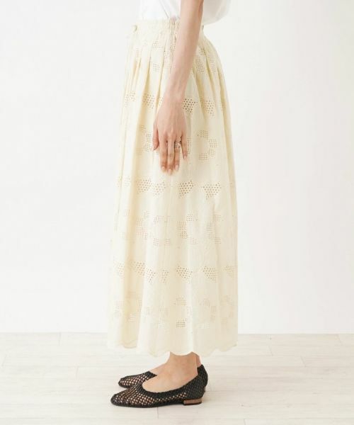 NEMIKA / ネミカ ミニ・ひざ丈スカート | フラワーロングスカート【ottod’Ame】 | 詳細5