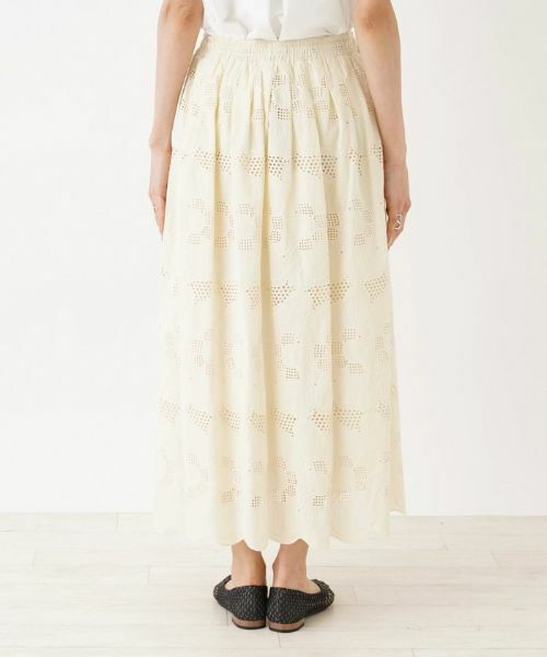 NEMIKA / ネミカ ミニ・ひざ丈スカート | フラワーロングスカート【ottod’Ame】 | 詳細6