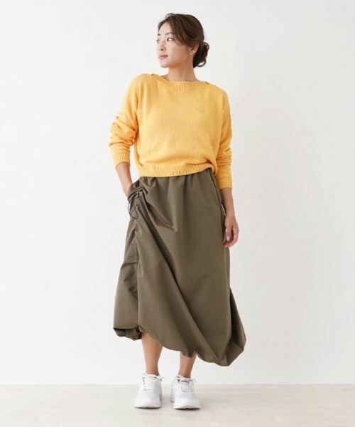 NEMIKA / ネミカ ニット・セーター | シルクボートネックニット【SCAGLIONE】 | 詳細11