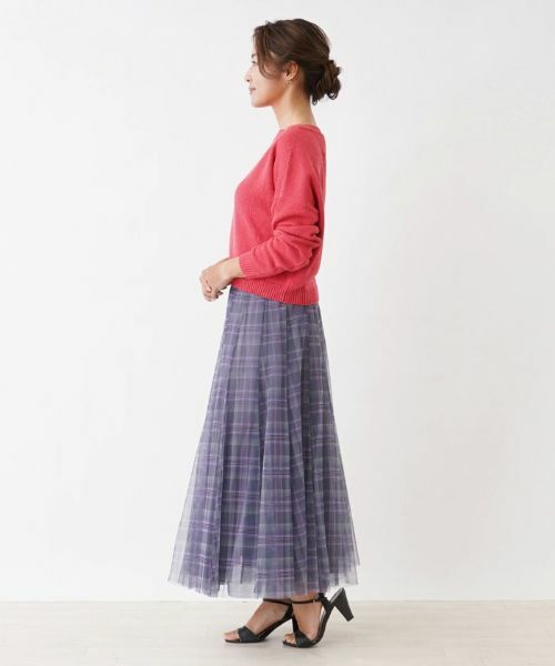 NEMIKA / ネミカ ニット・セーター | シルクボートネックニット【SCAGLIONE】 | 詳細15