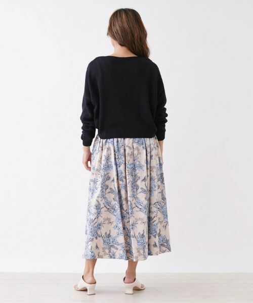 NEMIKA / ネミカ ニット・セーター | シルクボートネックニット【SCAGLIONE】 | 詳細3