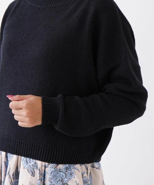NEMIKA / ネミカ ニット・セーター | シルクボートネックニット【SCAGLIONE】 | 詳細9