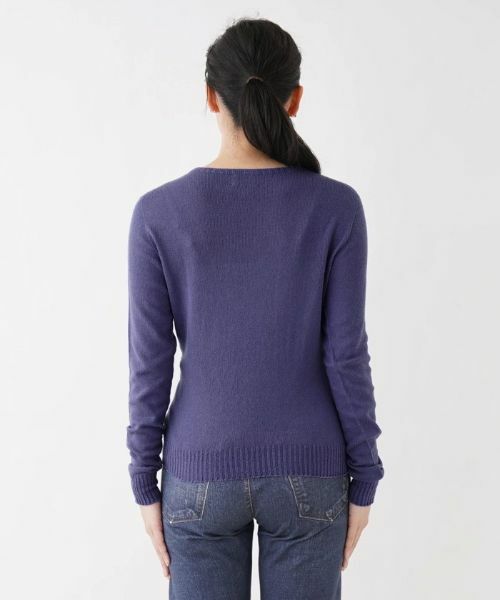 NEMIKA / ネミカ カーディガン・ボレロ | シルクVネックニットプルオーバー【SCAGLIONE】 | 詳細15