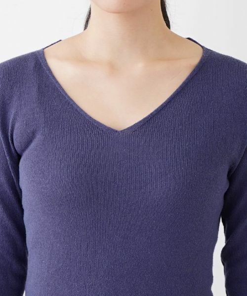 NEMIKA / ネミカ カーディガン・ボレロ | シルクVネックニットプルオーバー【SCAGLIONE】 | 詳細16