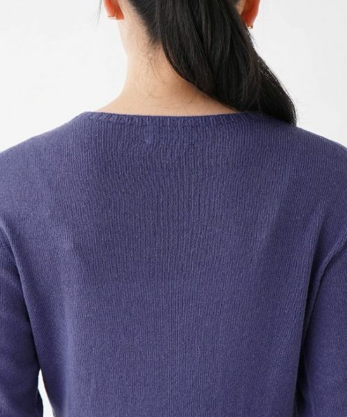 NEMIKA / ネミカ カーディガン・ボレロ | シルクVネックニットプルオーバー【SCAGLIONE】 | 詳細17