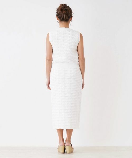 NEMIKA / ネミカ テーラードジャケット | Vネックニットベスト【trazzo donna】 | 詳細14