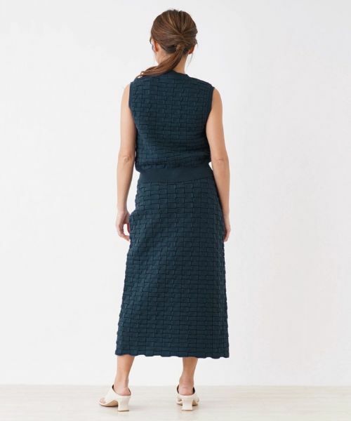 NEMIKA / ネミカ テーラードジャケット | Vネックニットベスト【trazzo donna】 | 詳細17