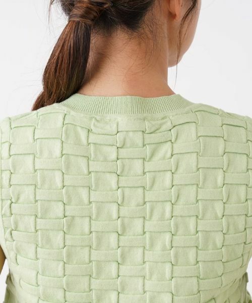 NEMIKA / ネミカ テーラードジャケット | Vネックニットベスト【trazzo donna】 | 詳細8