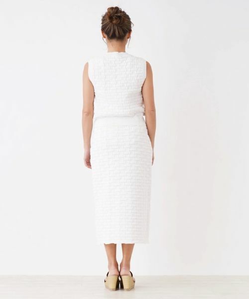 NEMIKA / ネミカ ミニ・ひざ丈スカート | 【セットアップ対応商品】ニットタイトスカート【trazzo donna】 | 詳細12