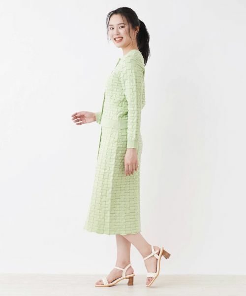 NEMIKA / ネミカ ミニ・ひざ丈スカート | 【セットアップ対応商品】ニットタイトスカート【trazzo donna】 | 詳細2